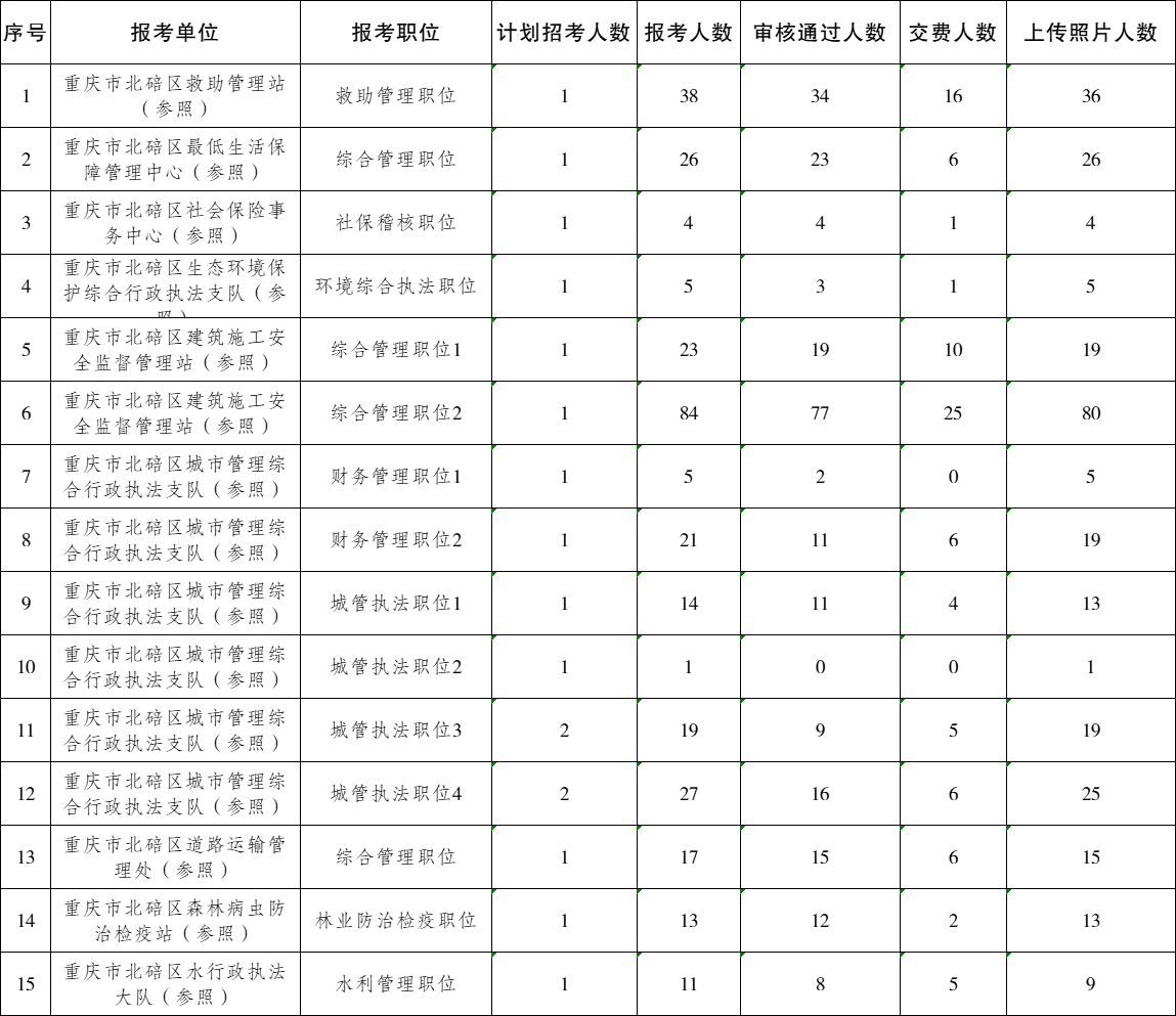 北碚区数据和政务服务局招聘公告详解